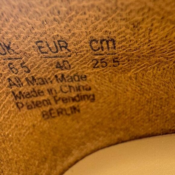 Naturalizer Women’s Size 9 Nude Platform Pumps Vegan Leather Block Heel Dress - Picture 5 of 7